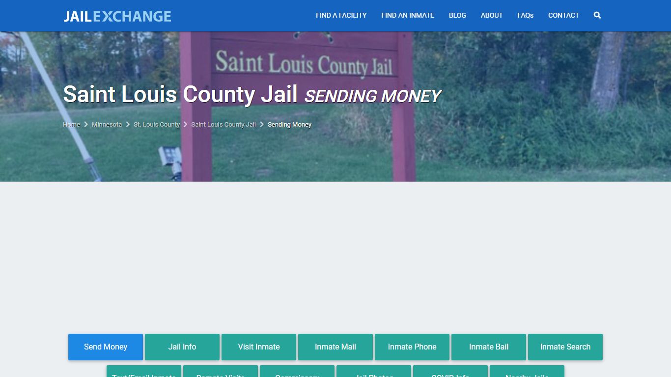 Saint Louis County Jail How to Send Inmate Money | Duluth,